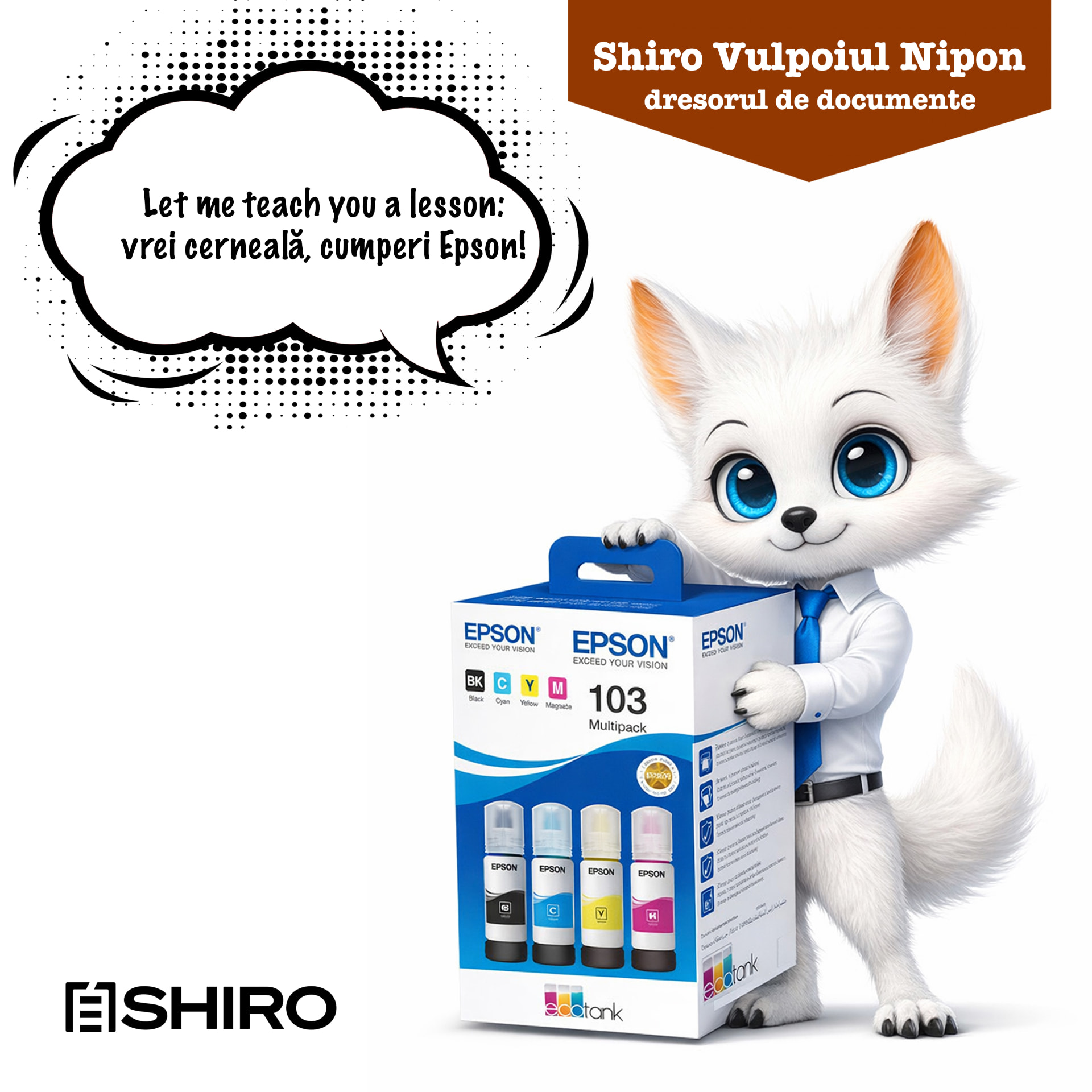 Shiro One: Brand Character & Social Media Campaign