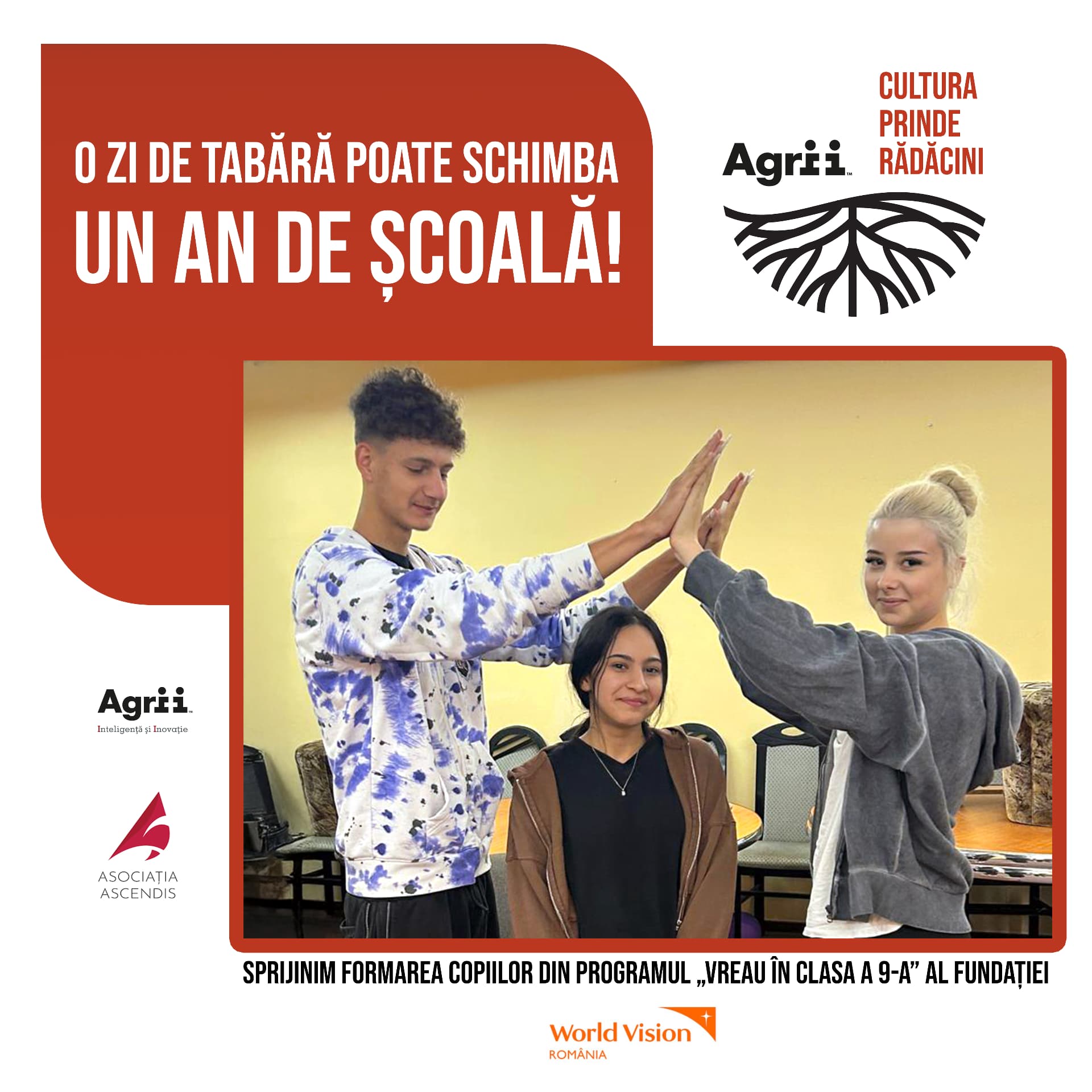 Agrii Campaign "Cultura prinde rădăcini" — visual 2